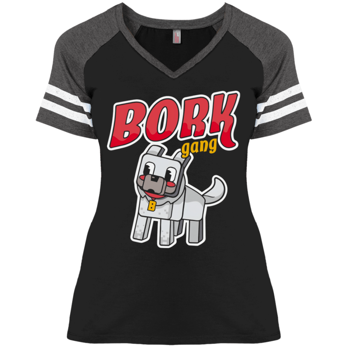 Slogo Merch Kids Bork Gang Ladies’ V-Neck