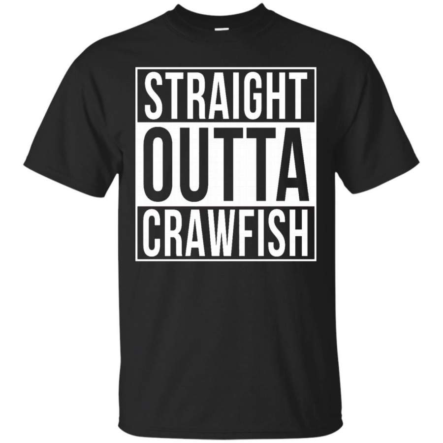 Straight Outta Crawfish Weekend Forecast Boil T-Shirt