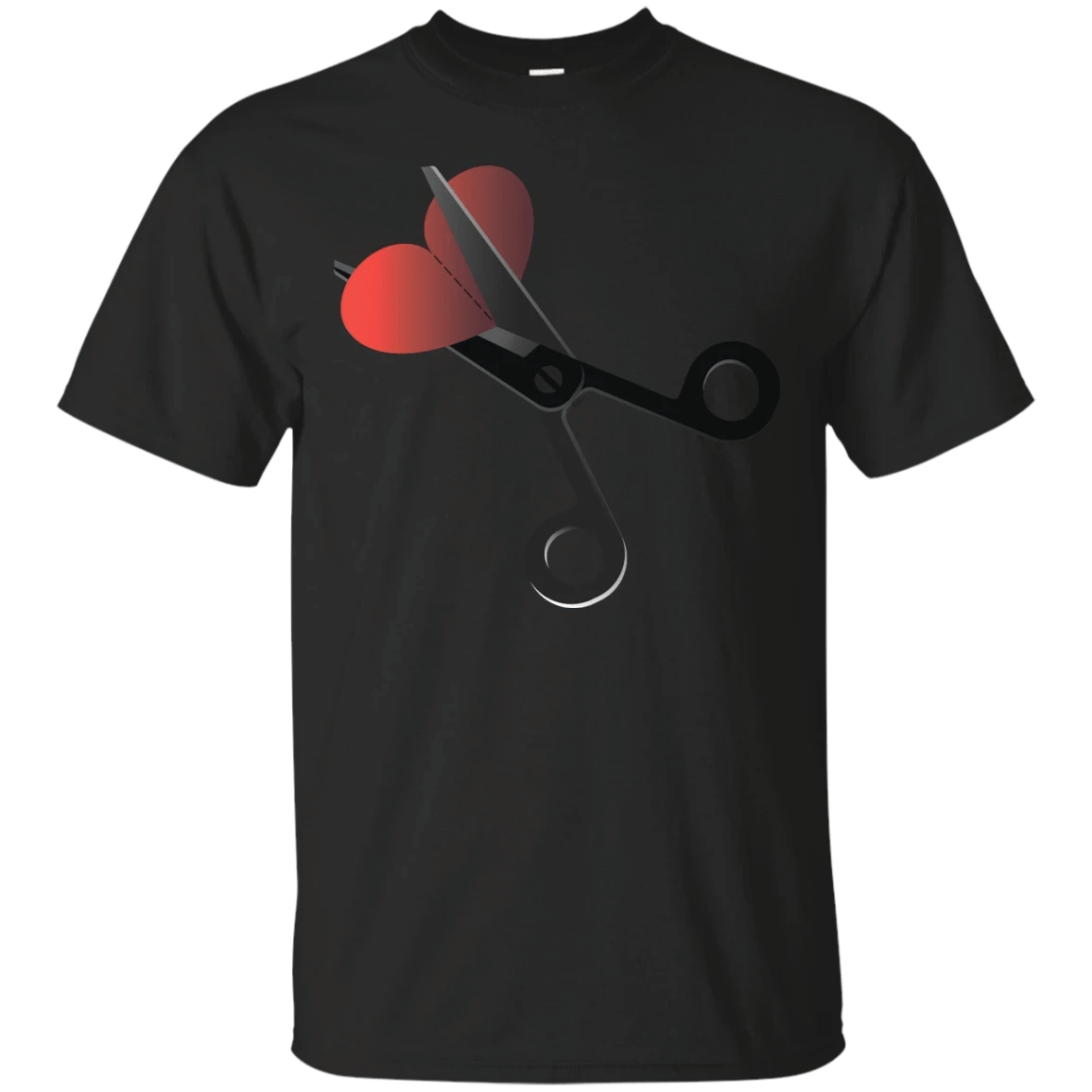 Scissors Heart T-Shirt