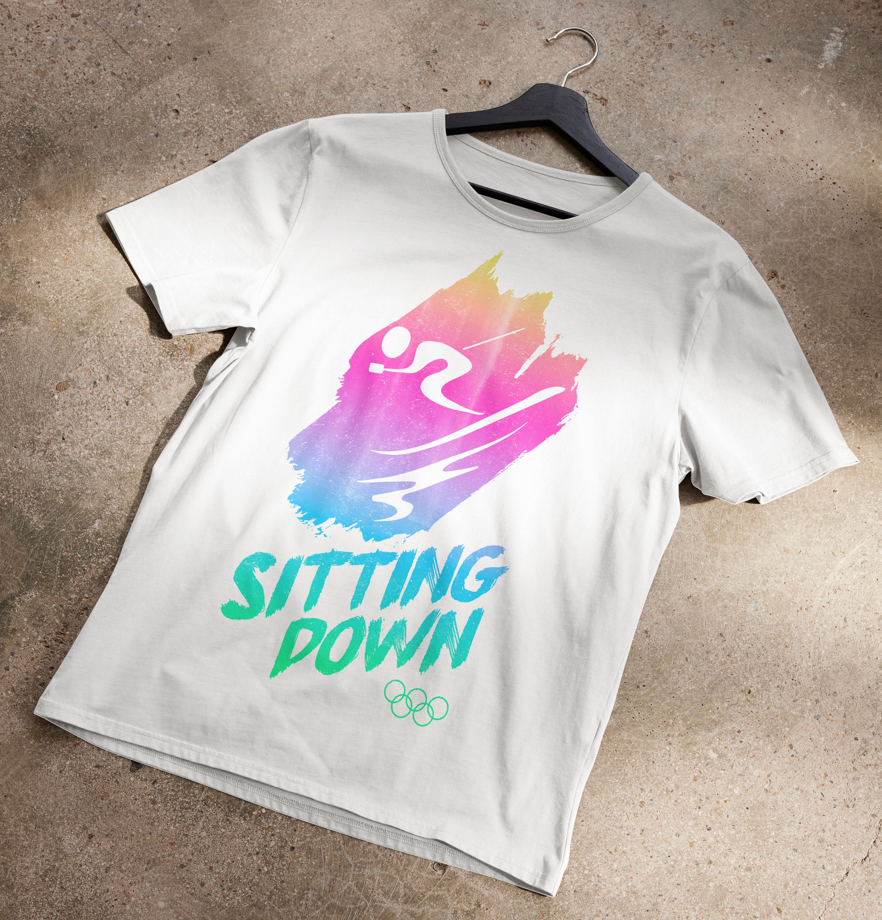 Sitting Down Olympics Winner T-Shirt