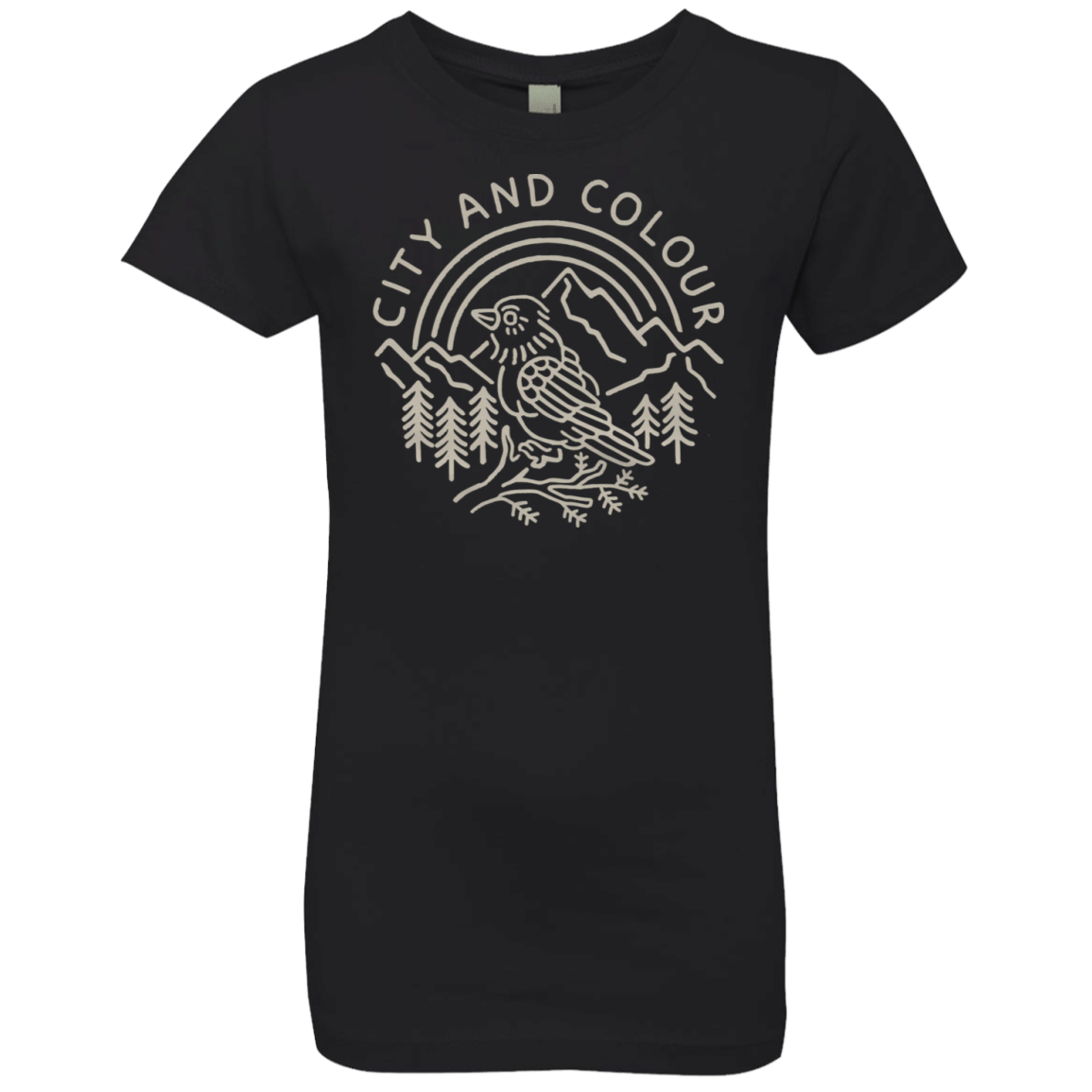 City And Colour Merch Robin 1 Girls Premium T-Shirt