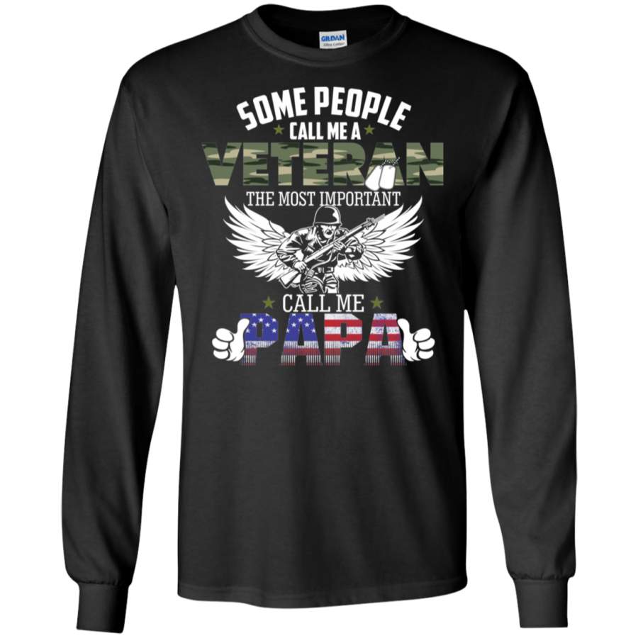 Some People Call Me A Veteran – The Best Papa Sweatshirts