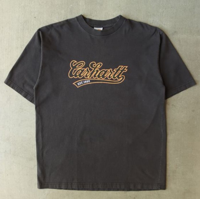 Vintage Carhartt Logo est. 1889 Tee Shirt Outfits, Shirt Outfit Idea