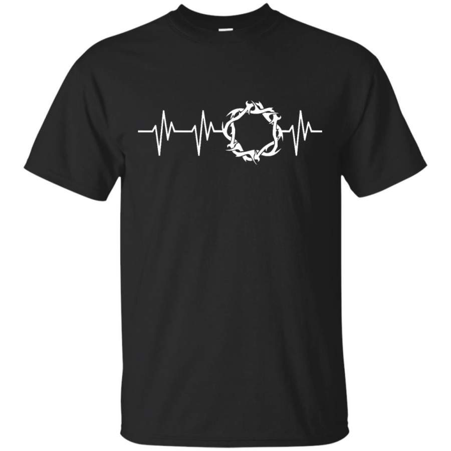 Crown Of Thorns Heartbeat – Christian – Jesus T Shirt Gift