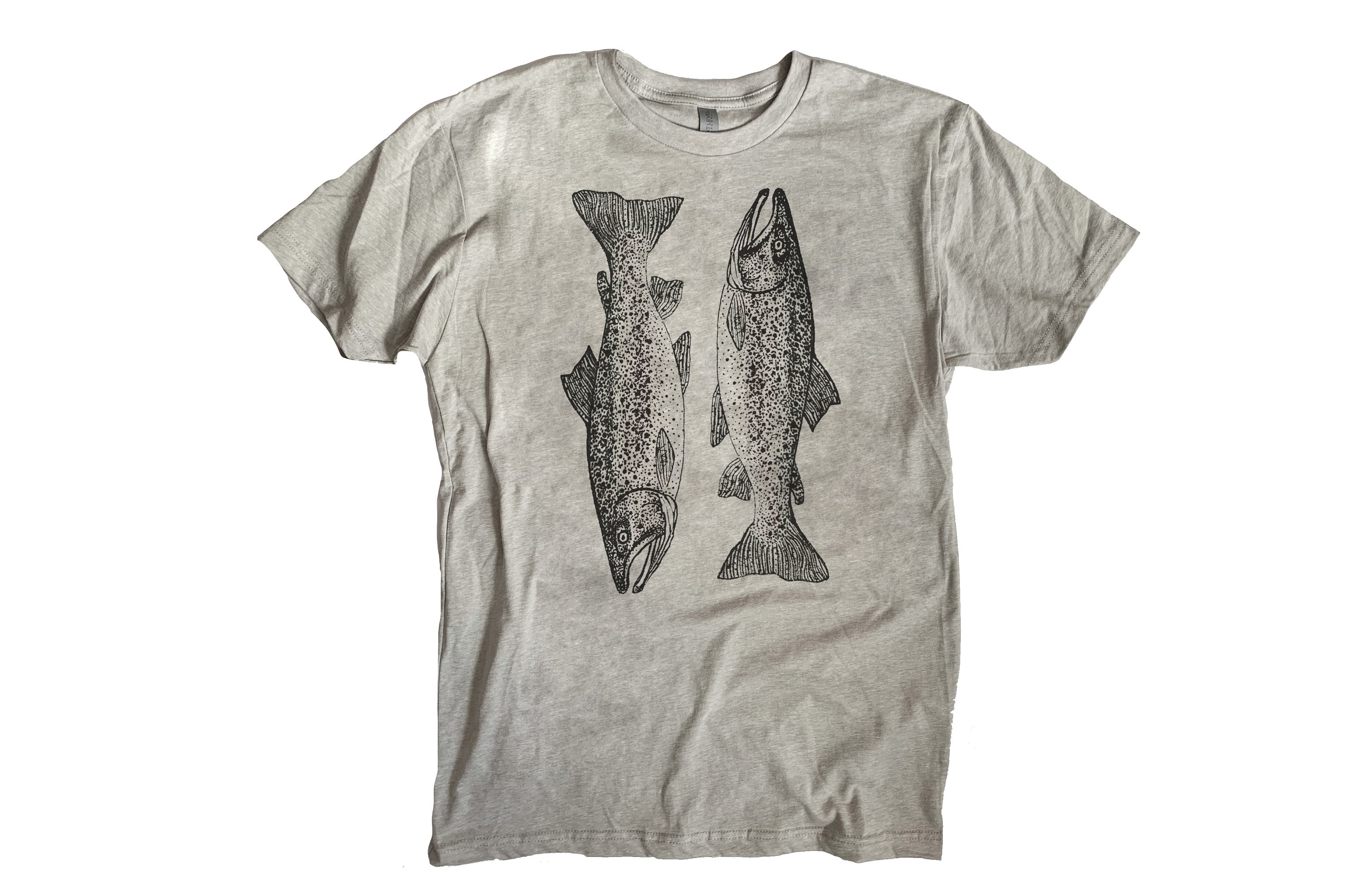 Salmon Comfy Tee King salmon fishing shirt