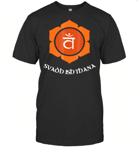 Svadhishthana Sacral Chakra Shirt, Yoga, Energy Gift Tee