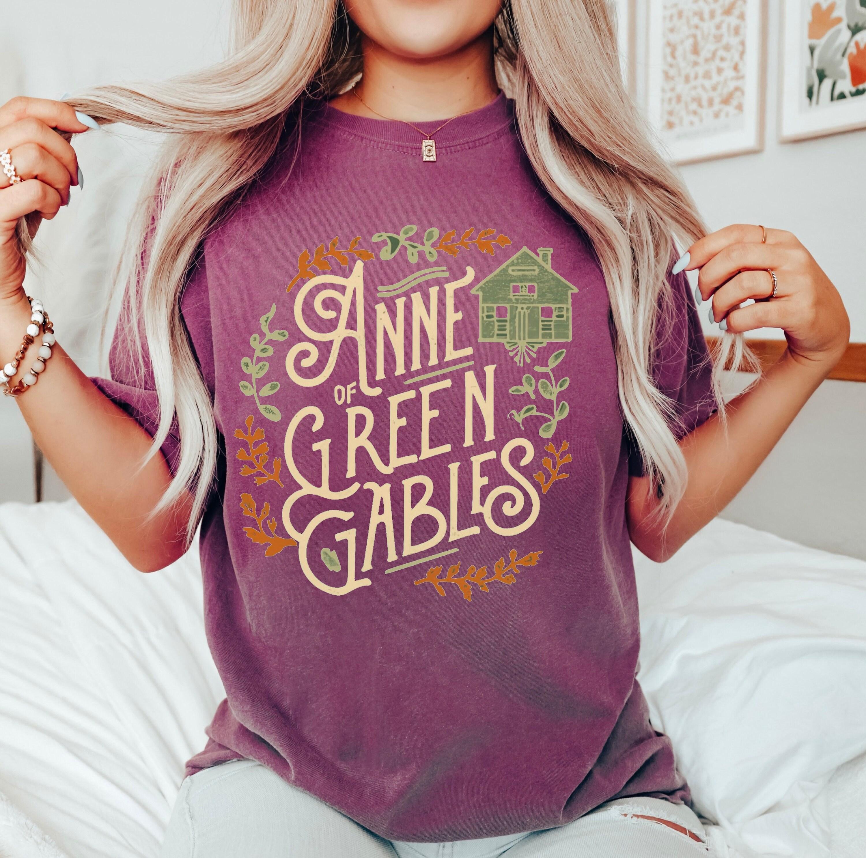 Anne with an E Shirt Anne of Green Gables Shirt Avonlea Shirt Light Academia Bookish TShirt Book Lover Gifts Dark Academia Books T-Shirt