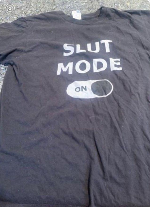 Slut Mode On Tee Shirt Outfits, Shirt Outfit Idea