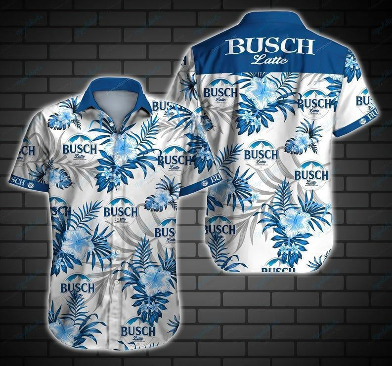 Busch Latte Hawaii Shirt / Busch Latte Aloha Shirt