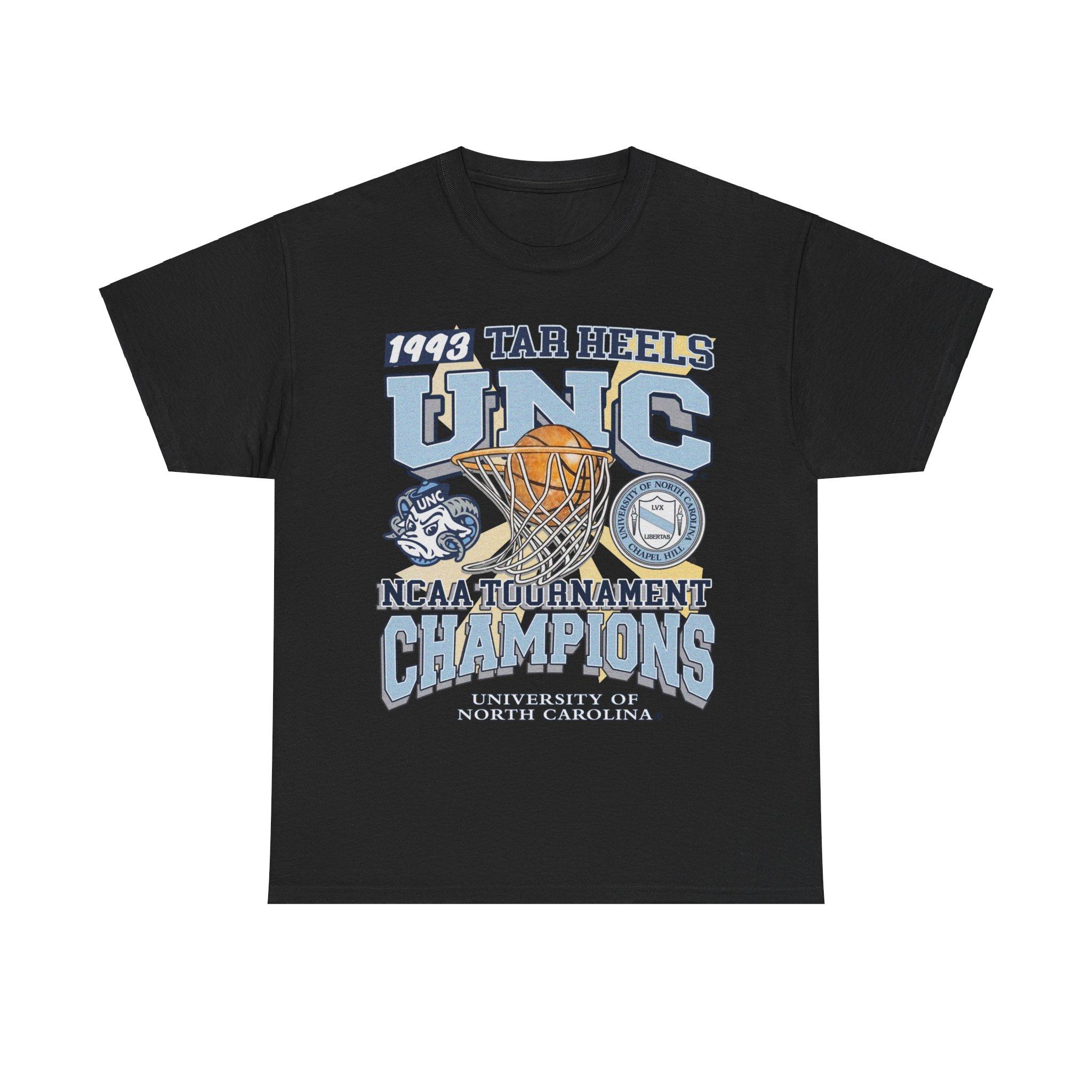 University Of North Carolina Tournament Champs NCAA Merch T-shirt, Vintage NCAA Shirt, Unisex Tee school, Shirt Outfit Idea