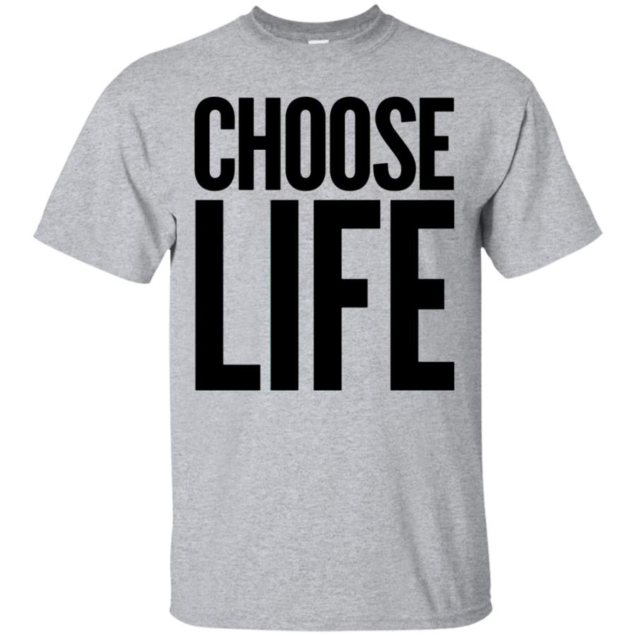 Choose Life Wham Vintage Retro 80s Funny T-Shirt