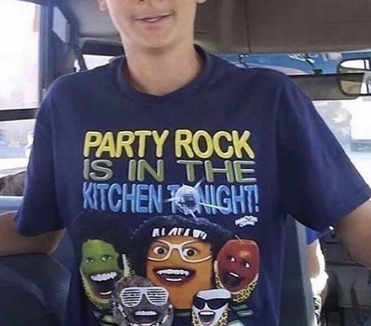 Party Rock Is In The Kitchen Tonight T-Shirt Putfit, Shirt Outfit Idea