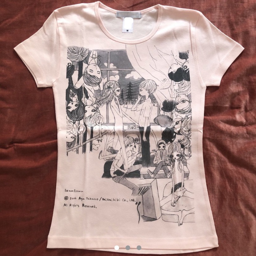 Aya Takano Rare Museum Tee Shirt Outfit, Shirt Outfit Idea