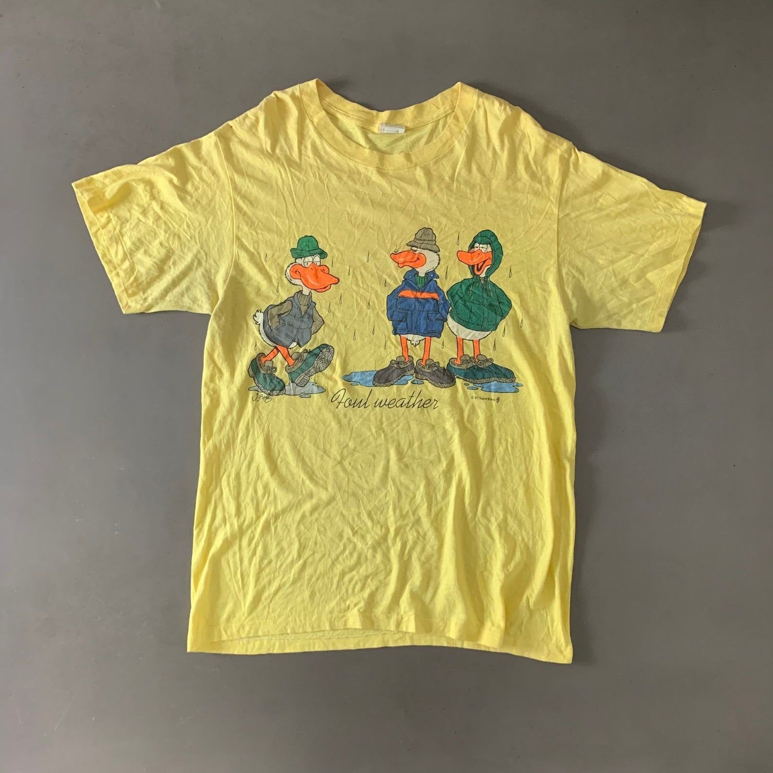 Vintage 1987 Comic T-Shirt