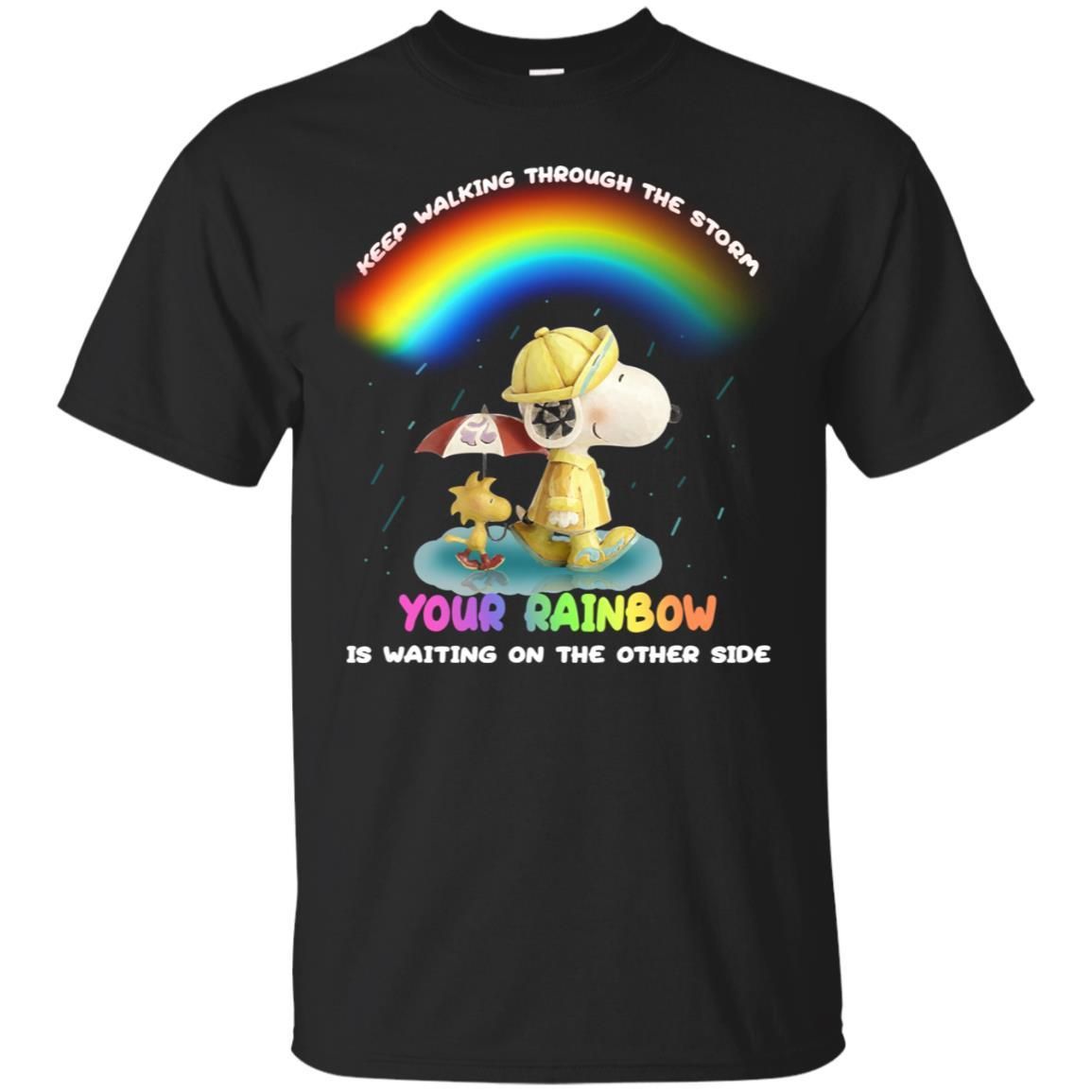 Snoopy  Keep Walking Through The Storm Shirt, Shirt Outfit Idea