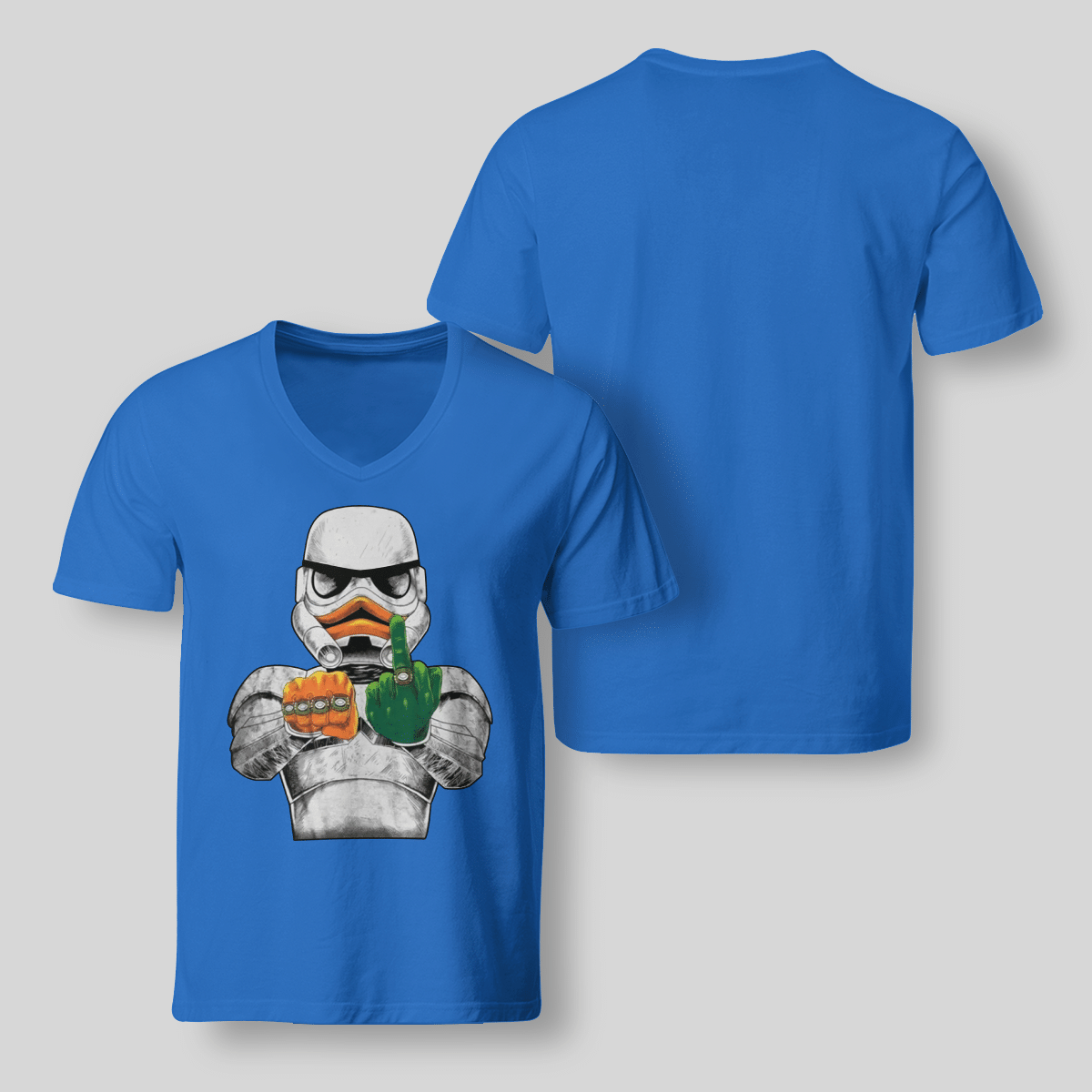 University Of Miami U Trooper V-Neck T-Shirt