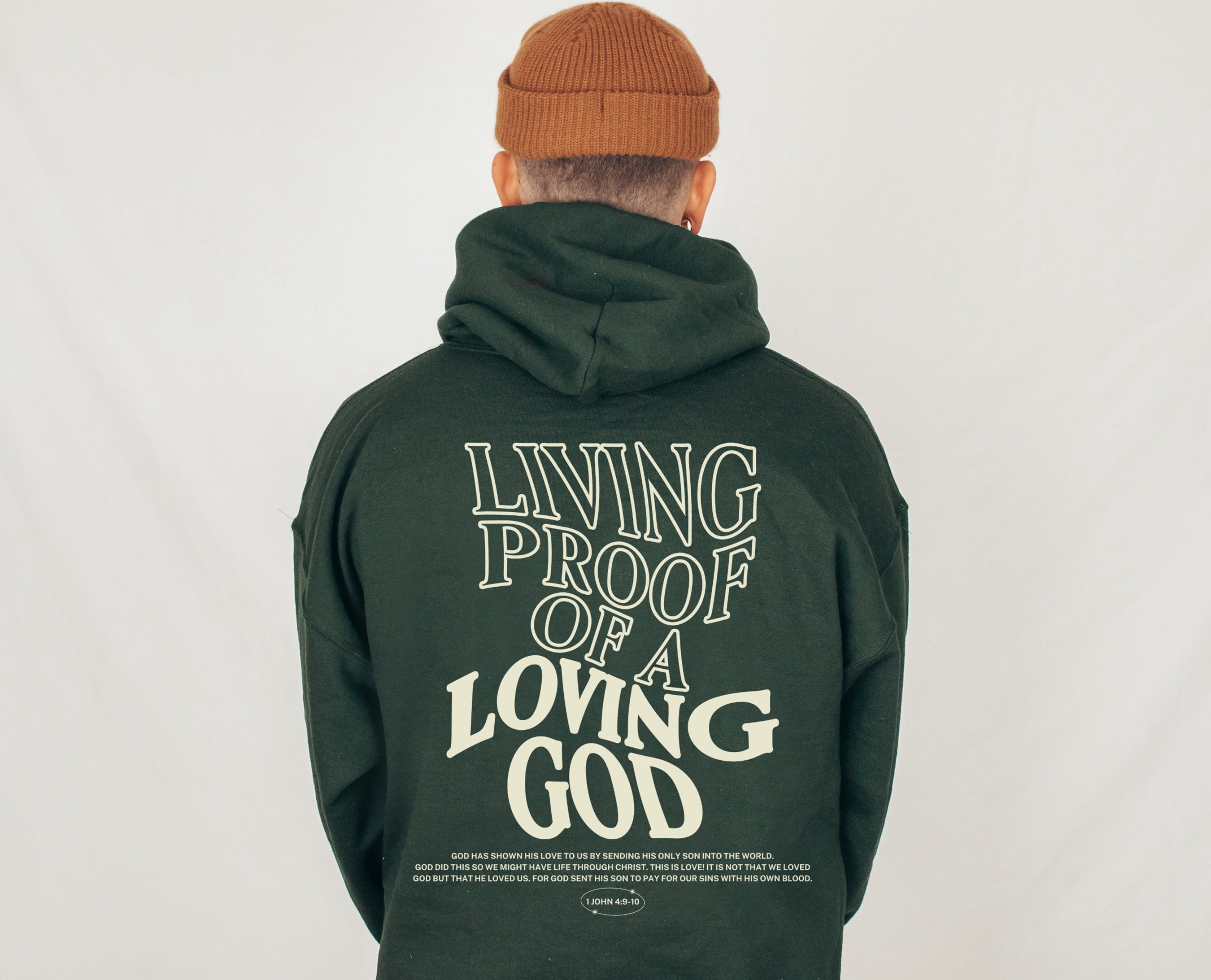 Aesthetic Christian Hoodie Christian Clothing Jesus Apparel Christian Sweatshirt Christian Apparel For Men Christian Streetwear Bible Hoodie