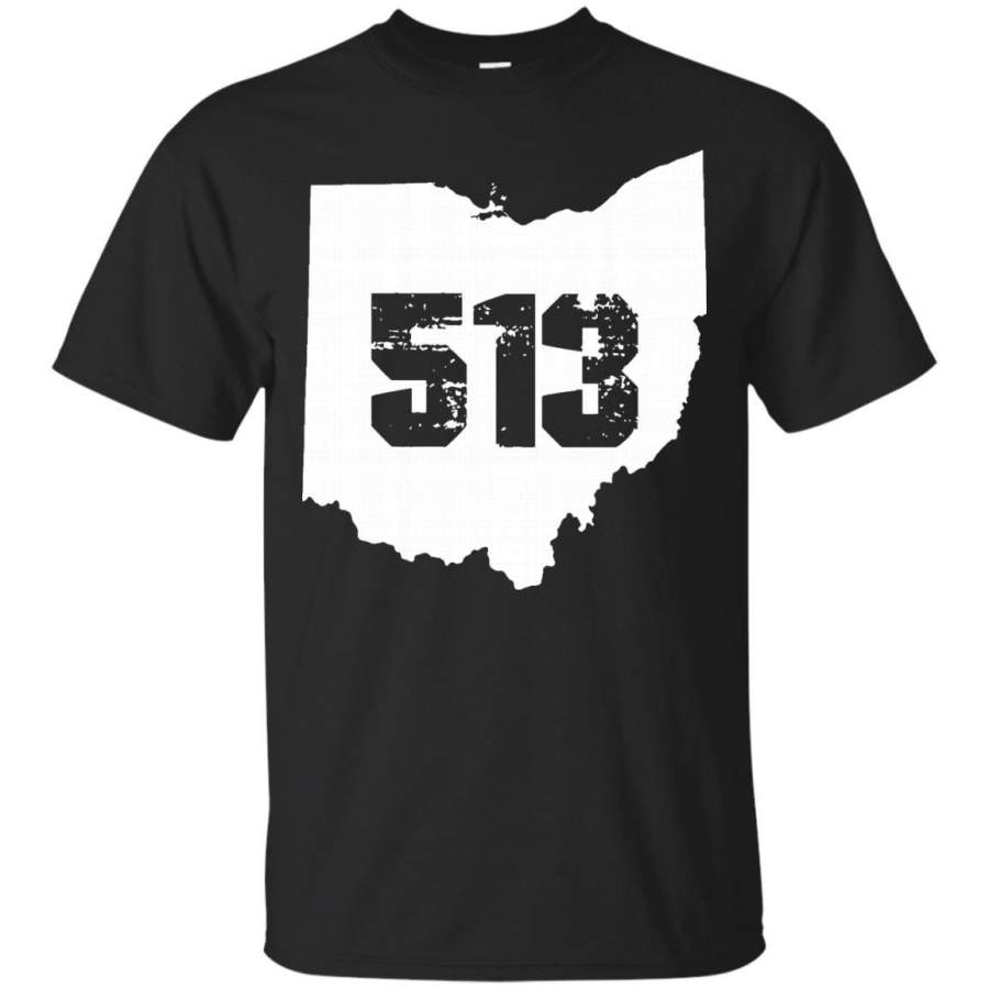 Cincinnati Ohio 513 Area Code T-Shirt