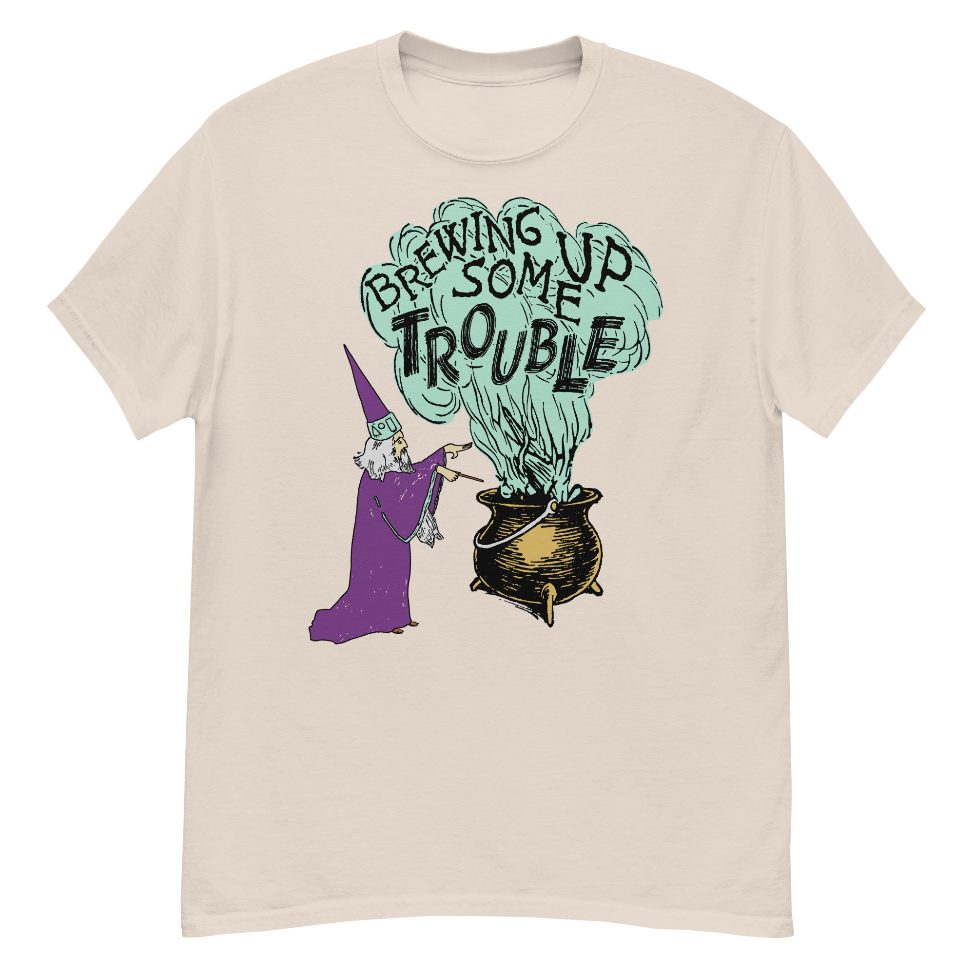 Brewing Up Some Trouble – Wizard Meme T-Shirt