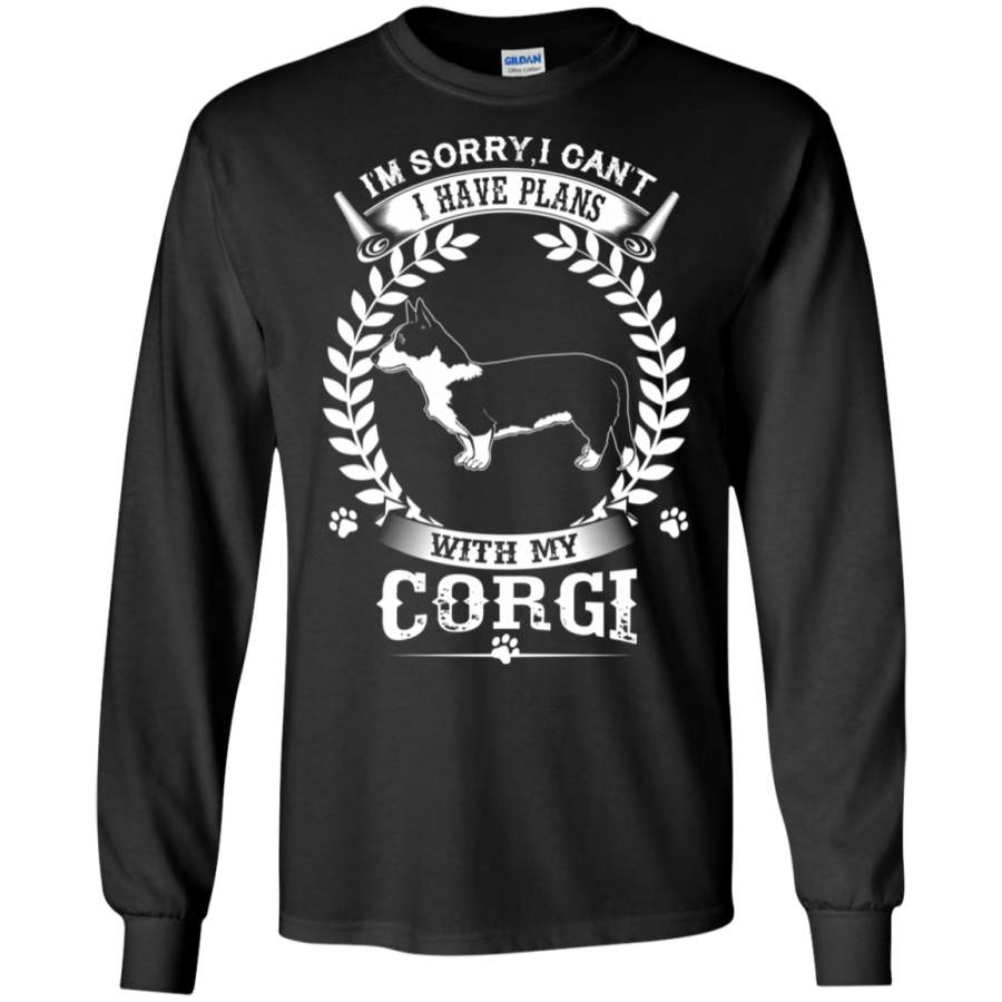 Corgi Love Dog I Love Corgi Really Much LS Sweatshirts