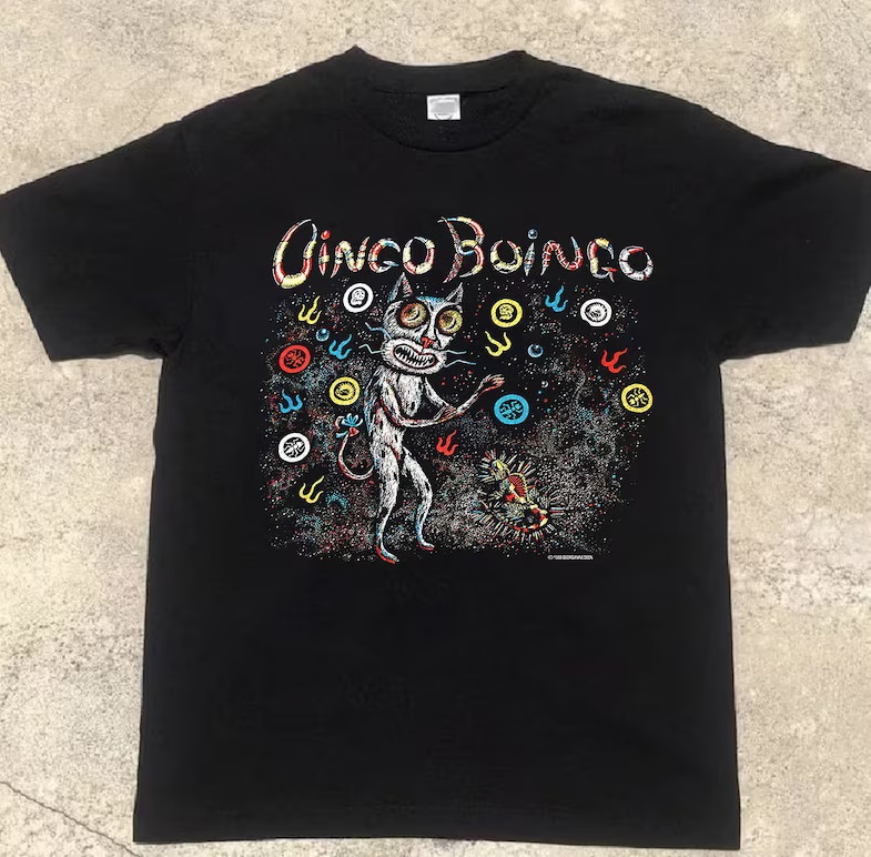 1982 Oingo Boingo Music Tour Concert Shirt Outfit, Shirt Outfit Idea