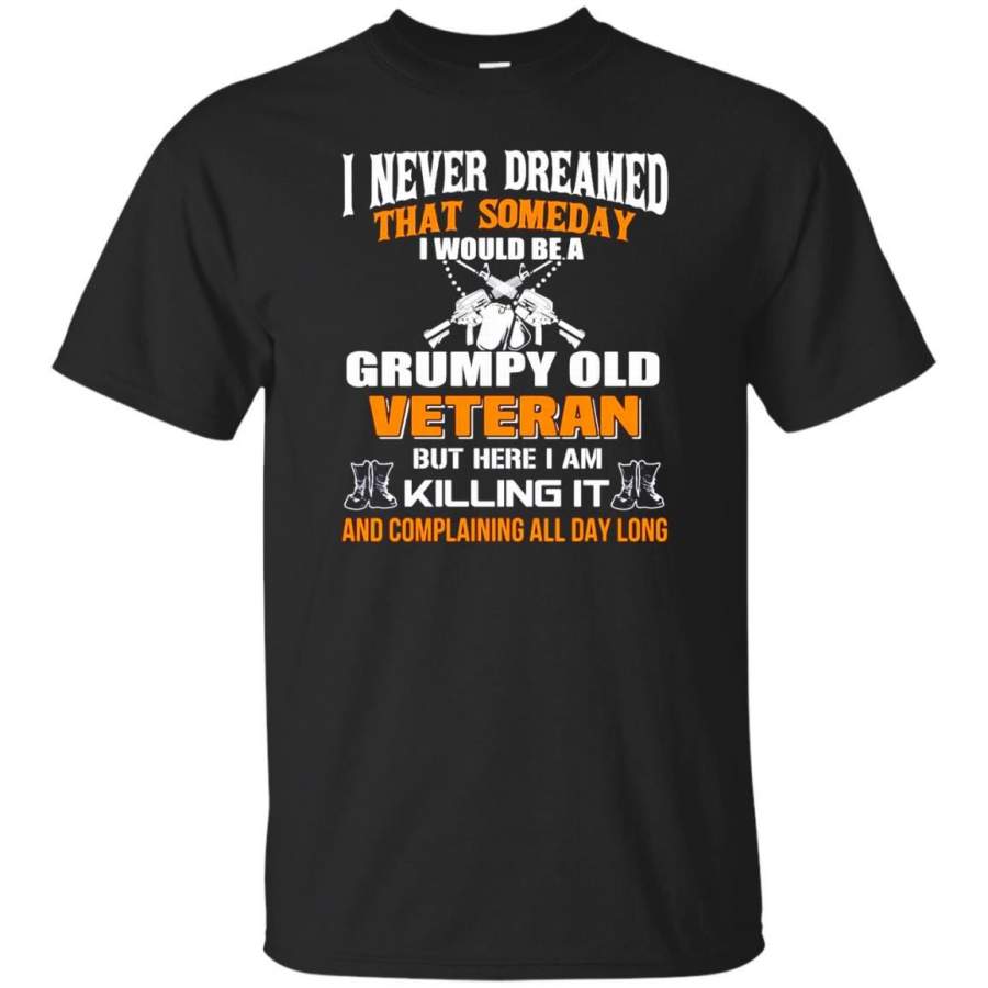 BeeTee Grumpy Old Veteran T-Shirt