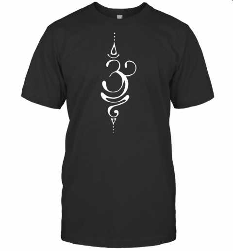 Breathe Symbol Meditation Yoga T Shirt