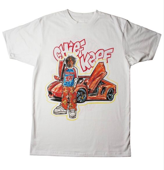 Chief Keef Airbrush T-Shirt, Shirt Outfit Idea