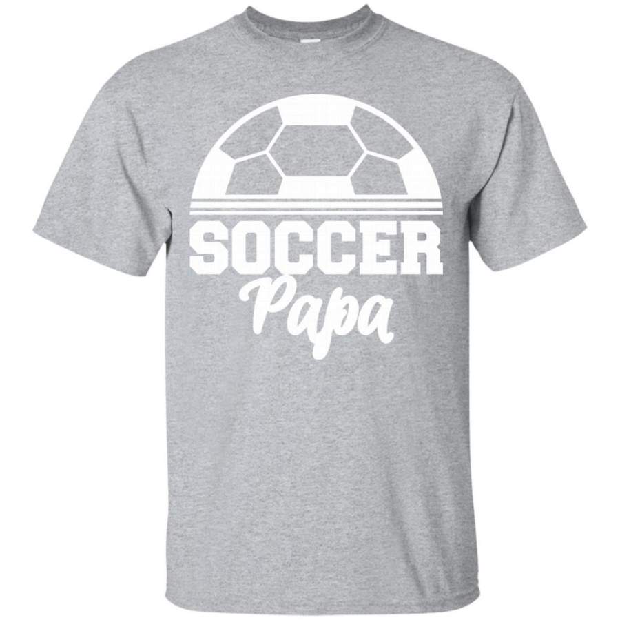 Soccer Papa T-Shirt – Soccer Lover T-Shirt