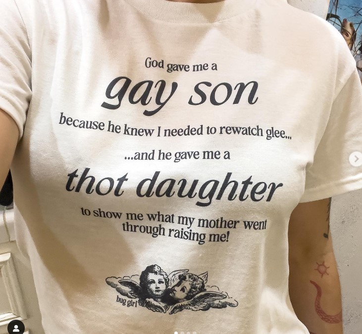 God Give Me Gay Son Or Thot Daughter T-Shirt, Shirt Outfit Idea