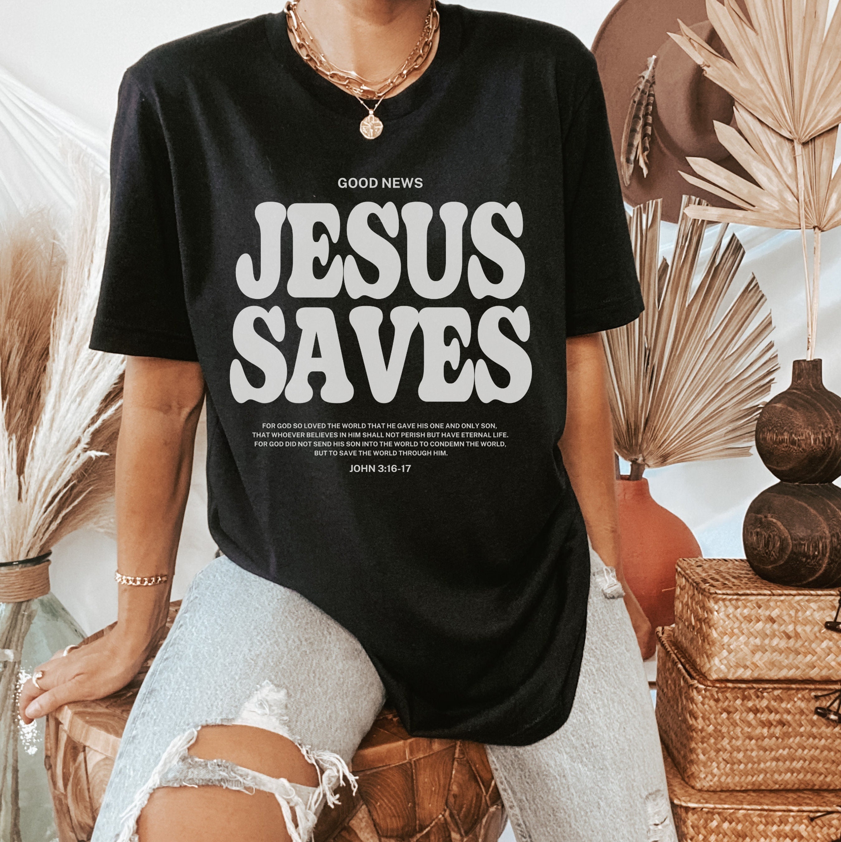 Aesthetic Christian Shirt Jesus Shirt Christian Apparel For Men Christian Clothing Jesus Apparel Christian Streetwear Bible Verse Shirt