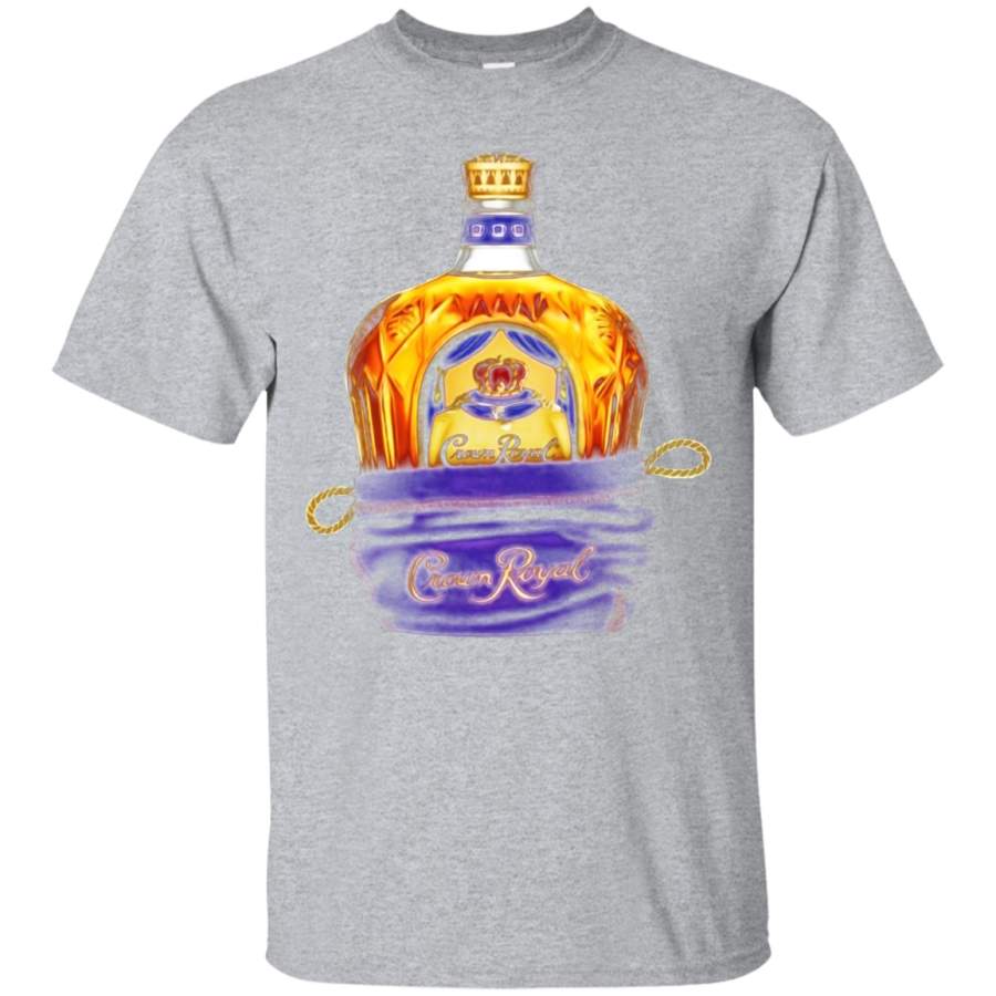 Crown Royal in a Bag Tee Shirt Black