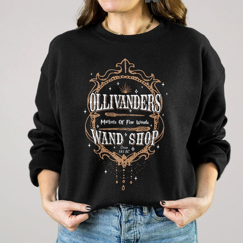 Wizard Book Casual Sweatshirt