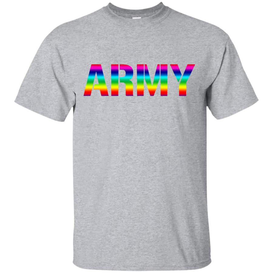 Army Rainbow LGBT Pride Military T-Shirt