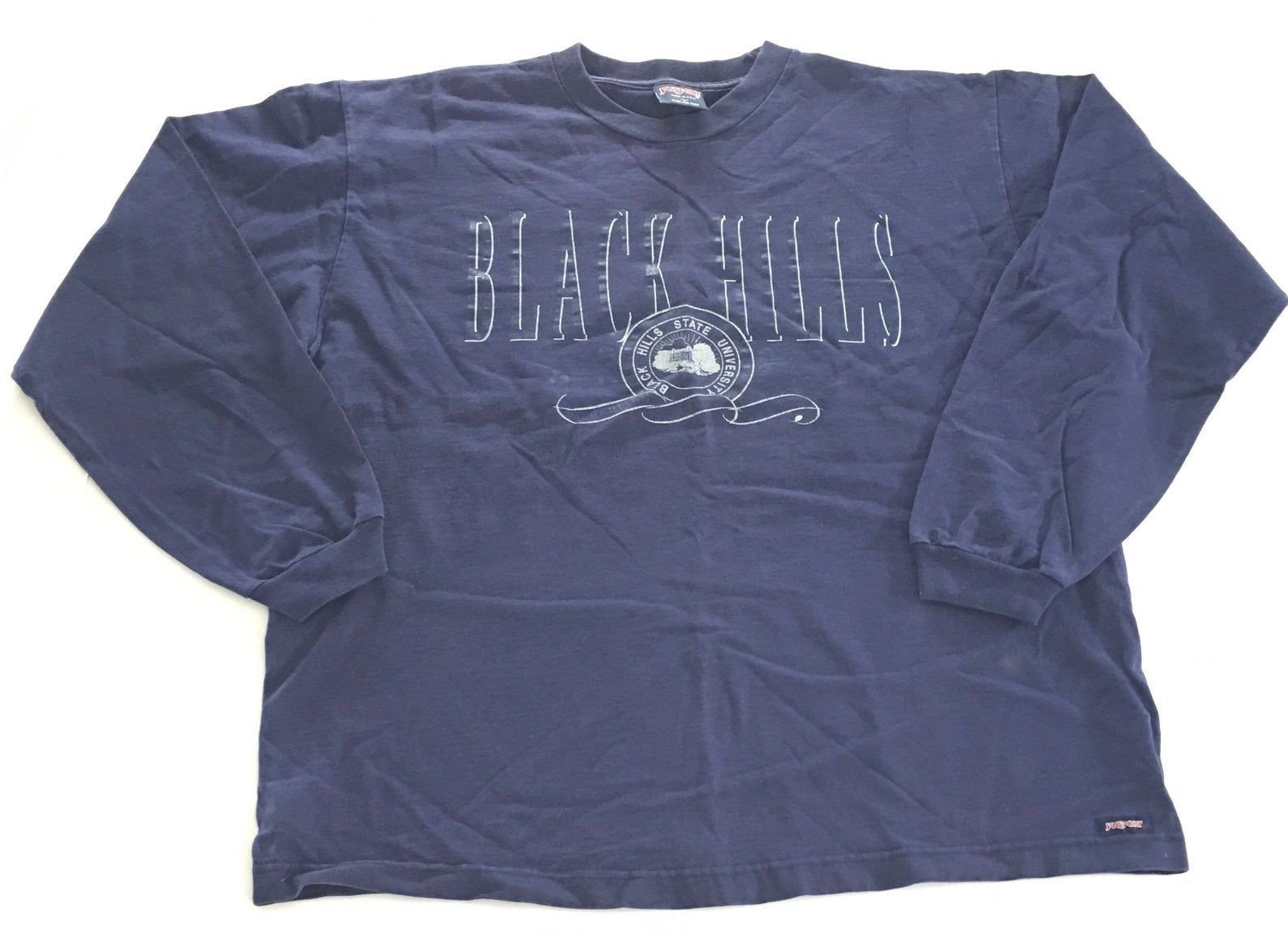 1990S Jansport Black Hills State University Vintage T Shirt //