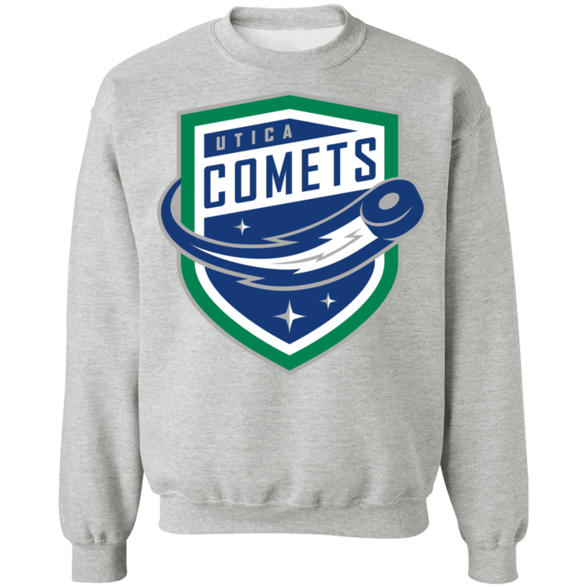 Utica Comets Logo Crewneck Sweatshirt