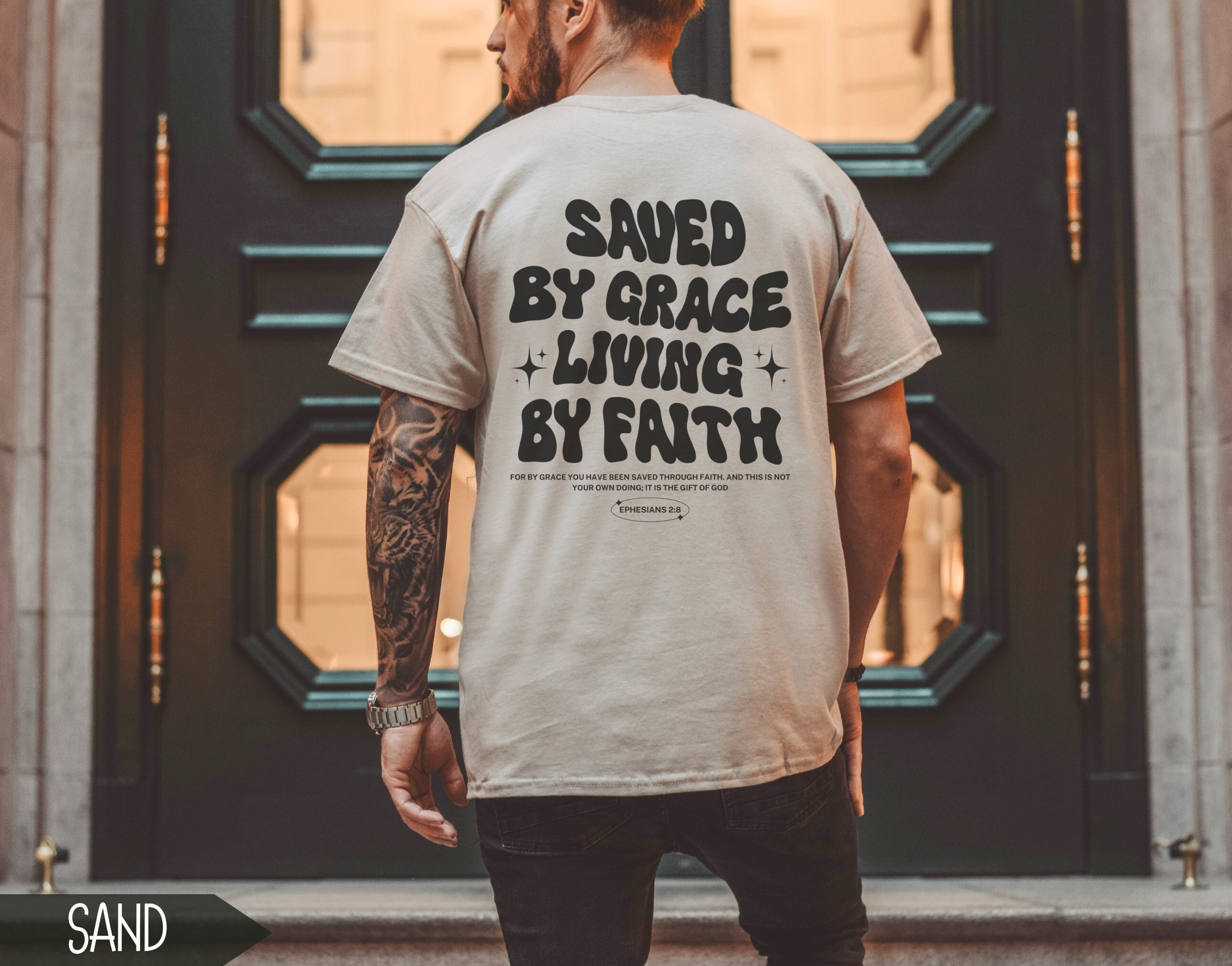 Aesthetic Christian Shirt For Men, Christian Streetwear Apparel, Church Tshirt, Bible Verse T Shirt, Jesus Apparel, Christian Gift For Men