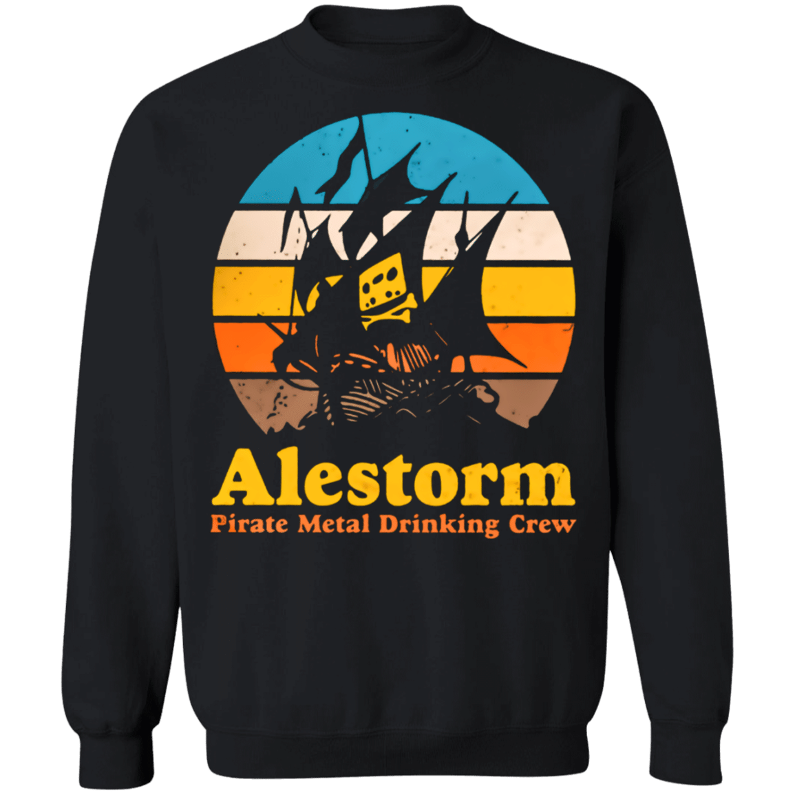 Alestorm – Retro Sunset Sweatshirt