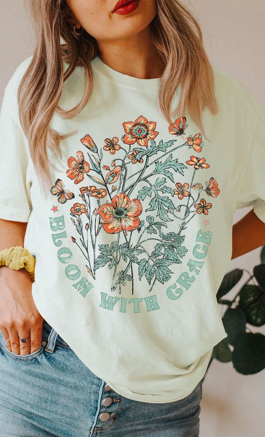 Bloom With Grace Tshirt