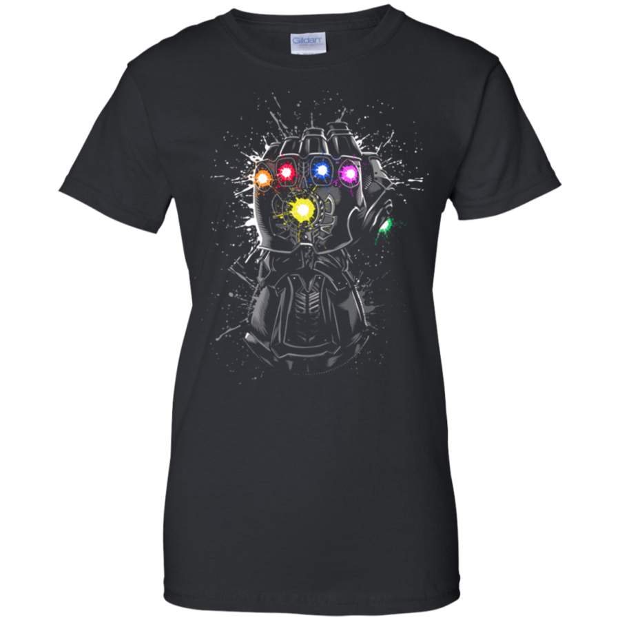 Thanos T-shirt Women’s Thano Infinity Gauntlet T-Shirt