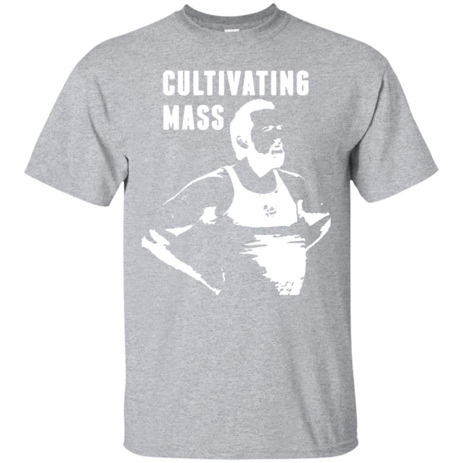 Cultivating Mass Funny T Shirt – Fat Mac Shirt – Gains Shirt Black