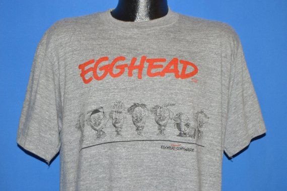 80S Egghead Software Computer Shirt