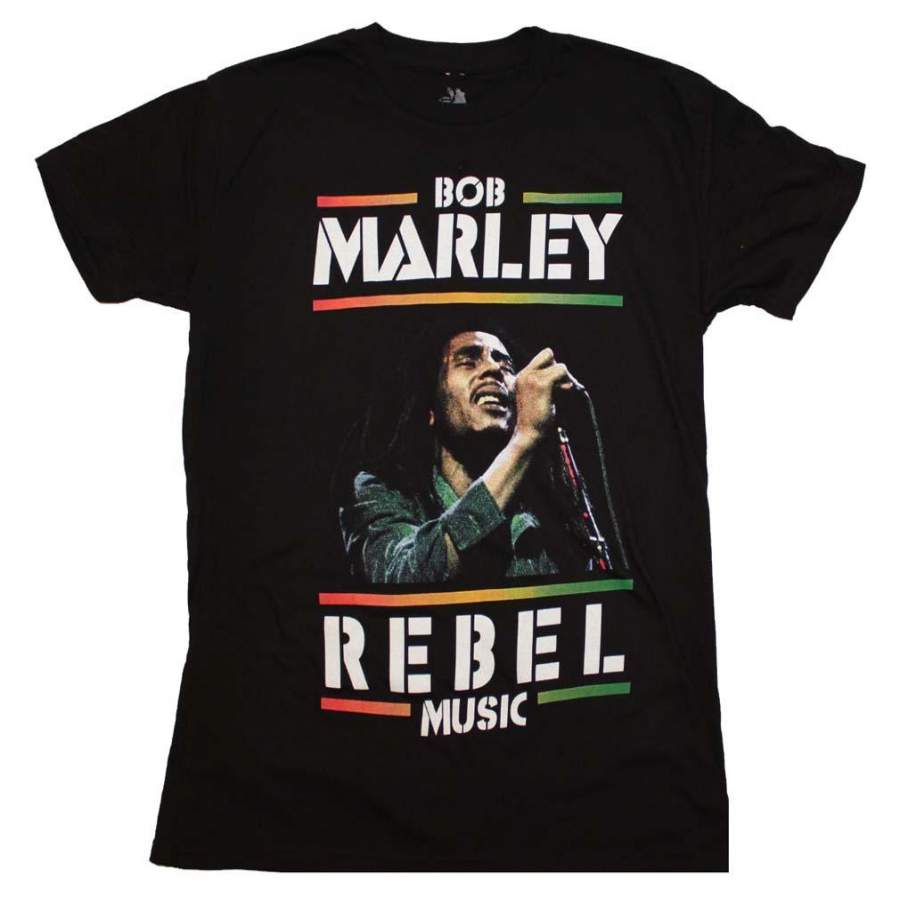 Bob Marley Rebel Music T-Shirt