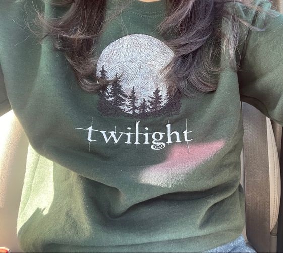 Twilight Movie Robert Pattinson And Kristen Stewart Print Shirt Outfit, Shirt Outfit Idea