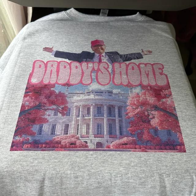 Daddy’s Home Tshirt – Trump 2024 Shirt – For Women – For Men