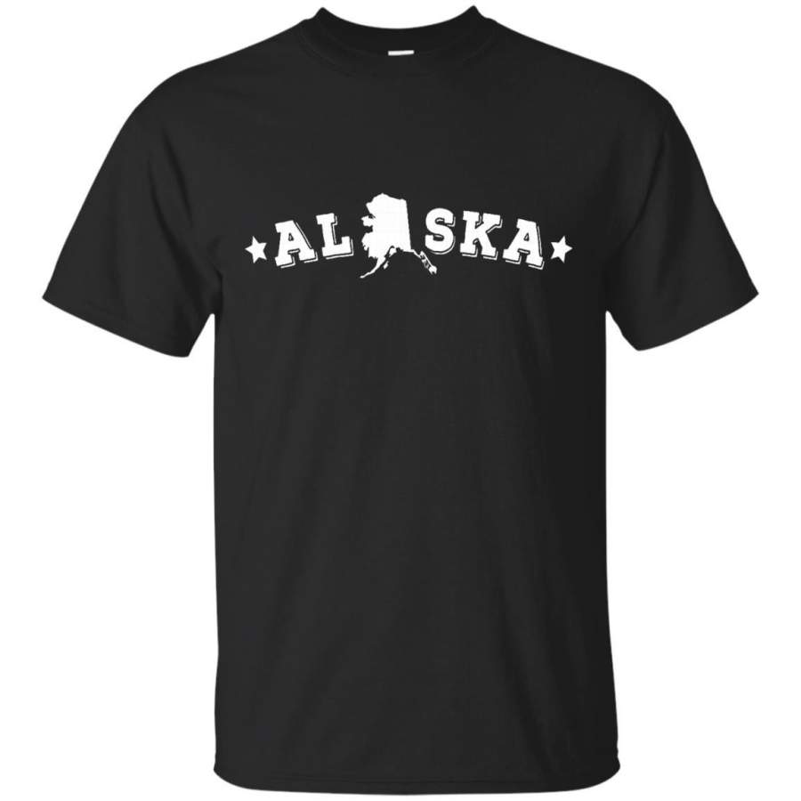 Alaska American States Geography T-Shirt