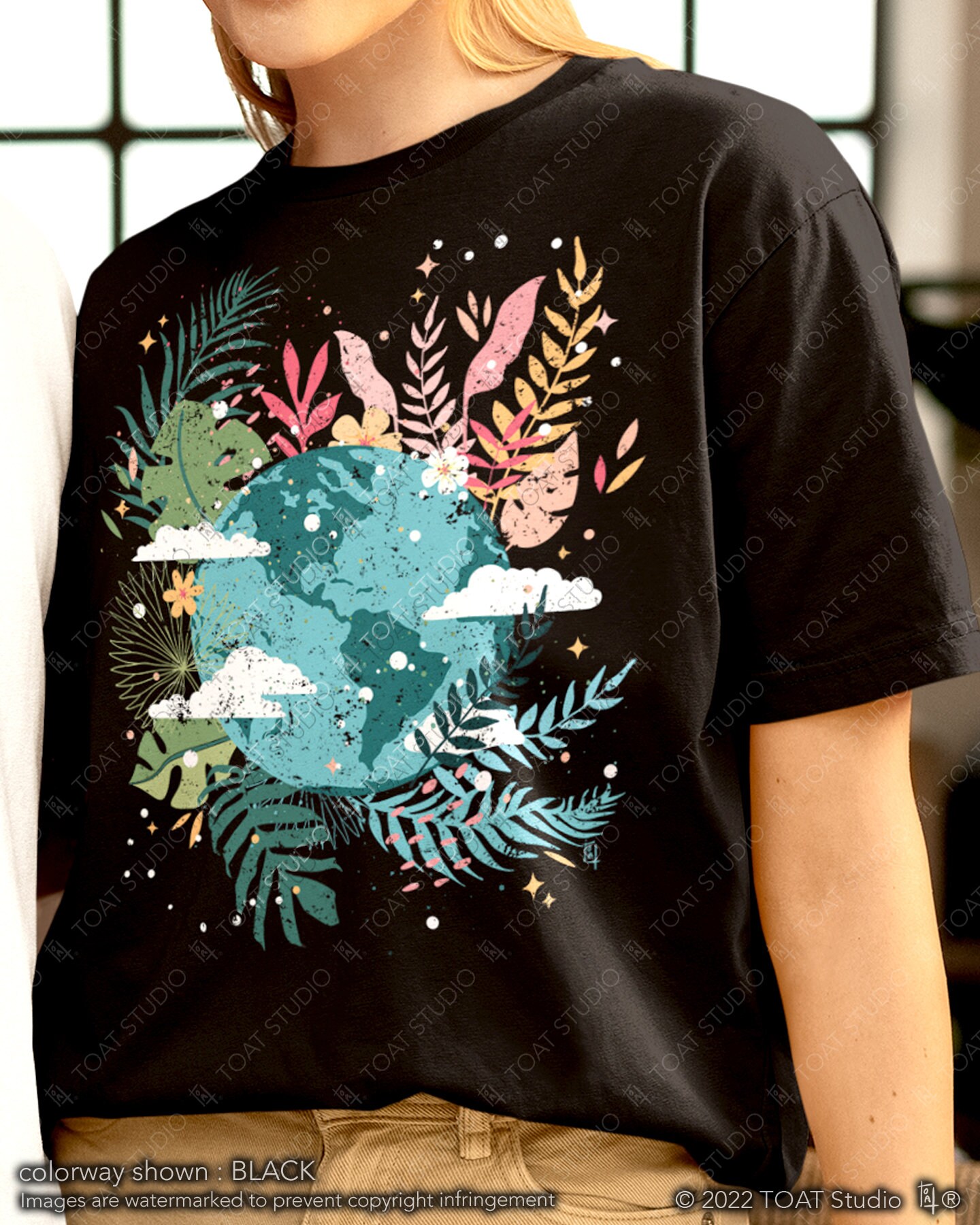 Beautiful Earth Unisex T-shirt, Earth Day, Save the Earth, No Planet B, Earth Day Every Day, Clean Environment, Wildlife Conservation