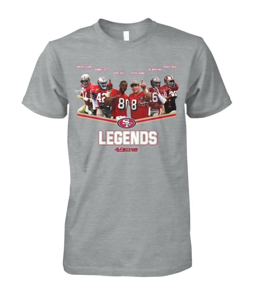 San Francisco 49Ers Legends Cool American Football Fans Shirts