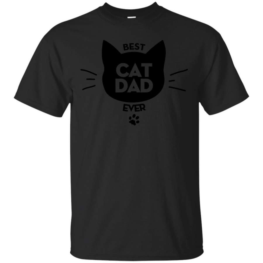 Best Cat Dad Ever Tshirt-Awesome Dad Funny Father Day TShirt