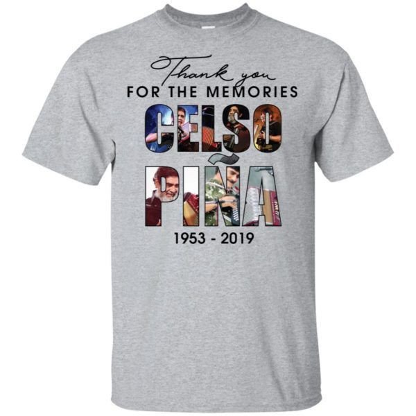 Thank You For The Memories Celso Pina 66Th Shirt